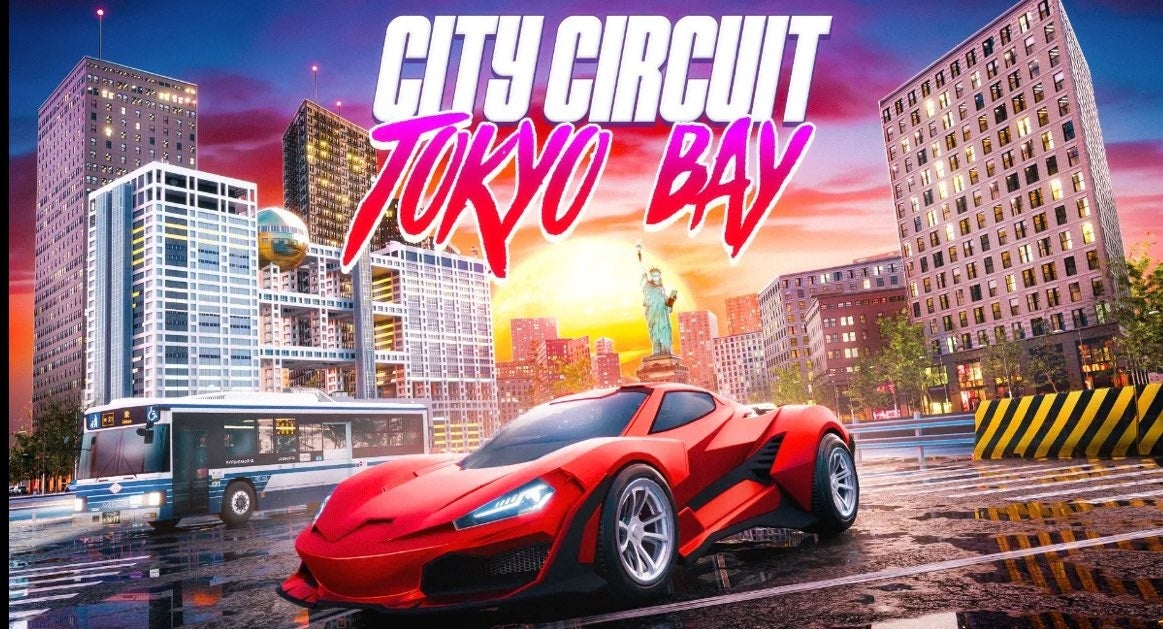 フォートナイトに東京が出現！臨海副都心でレース体験