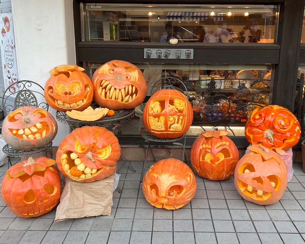 バクサのジャック・オ・ランタンは個性的♪