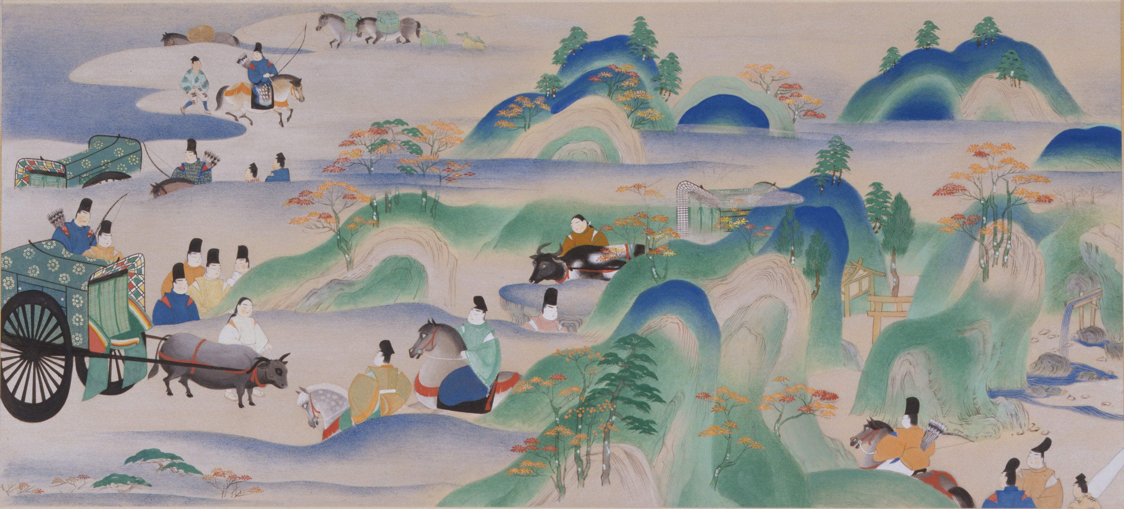 国宝「源氏物語絵巻」、10年ぶりの全点公開。徳川美術館開館90