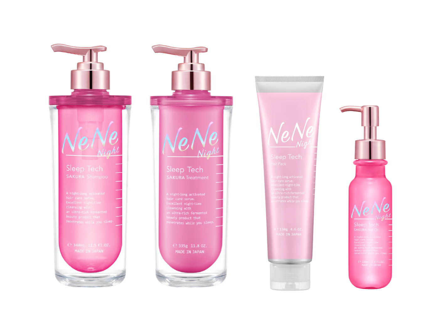 話題の睡眠美容シャンプーから限定品が初登場！夜桜の⾹りで、洗う