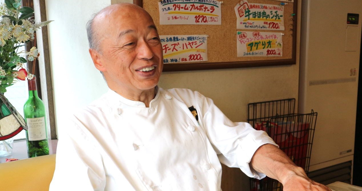 後継者について語る谷口さん