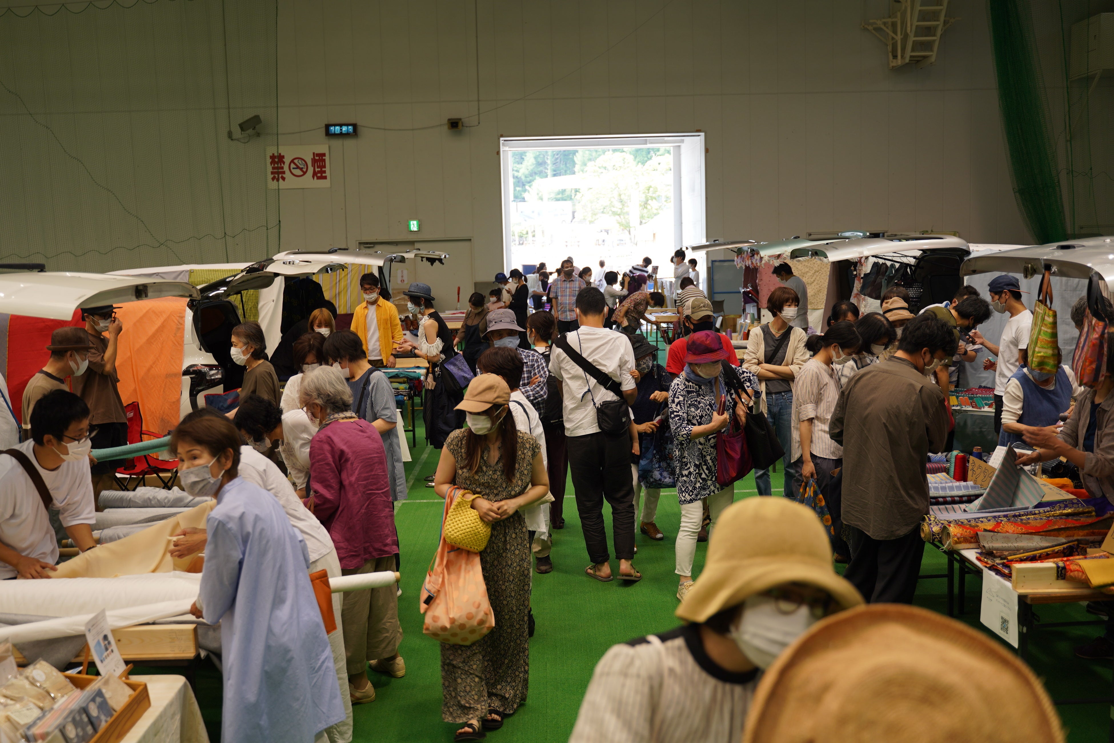 「B TANマーケット」の様子 2022年