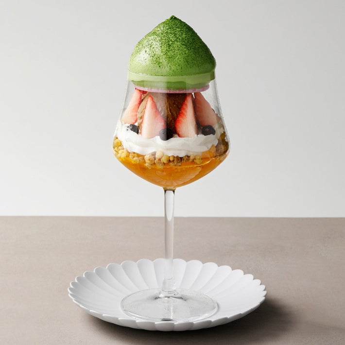 SiKiオリジナルパフェ ドリンク付 1,730円(税込)