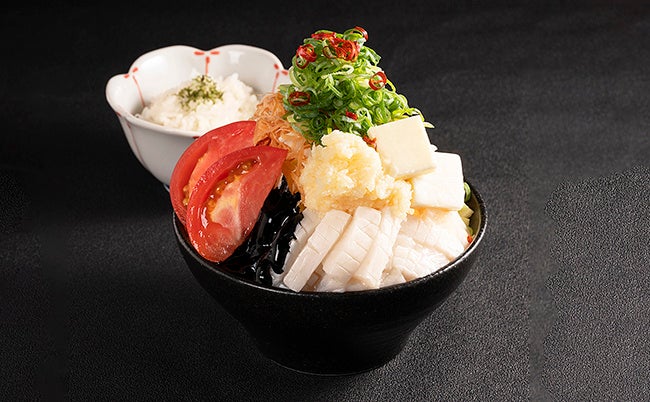 新商品！イカ墨リゾットもんじゃ 1,730円(税込)