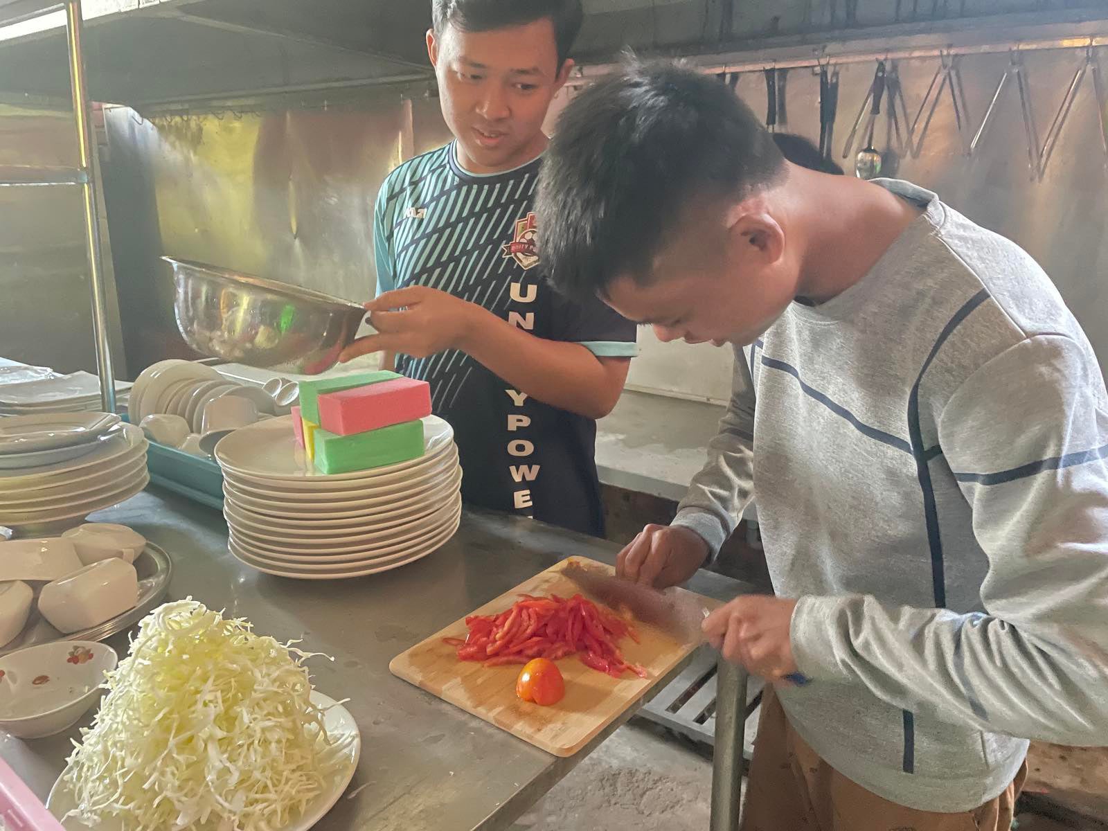 現地での教育風景(4)