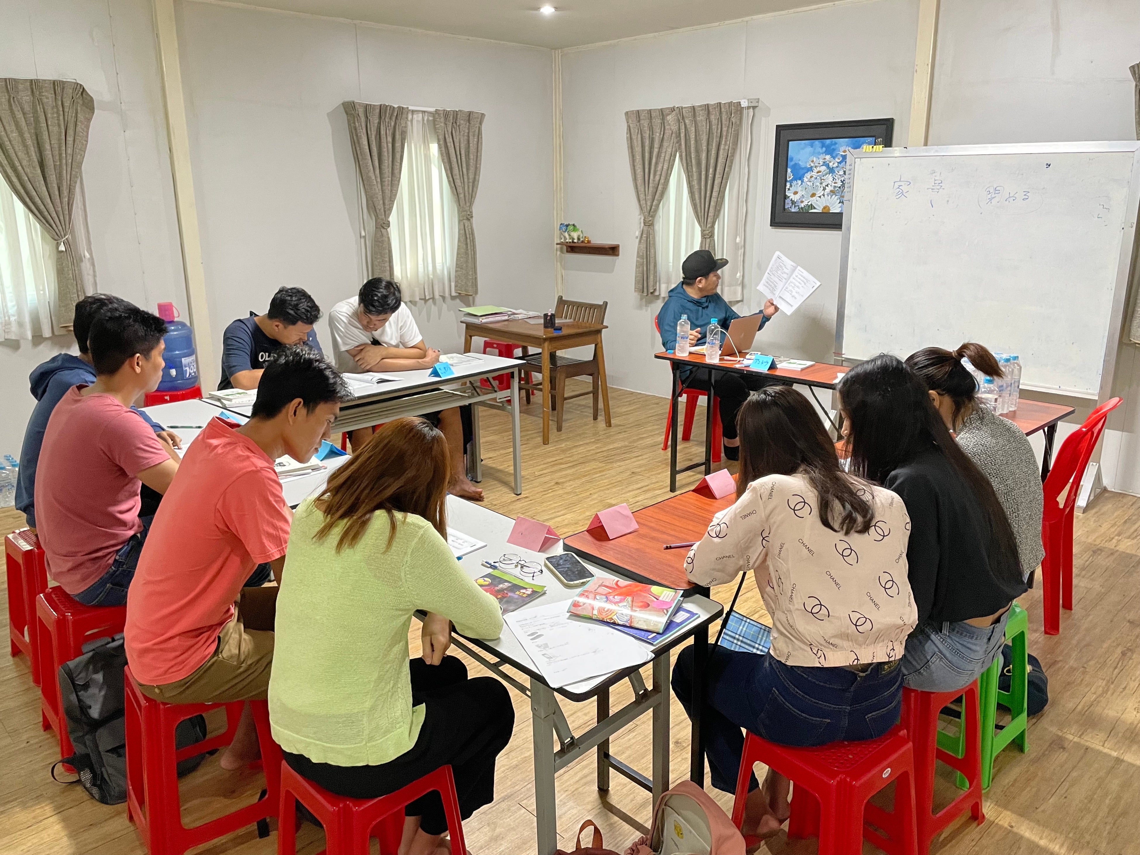 現地での教育風景(3)