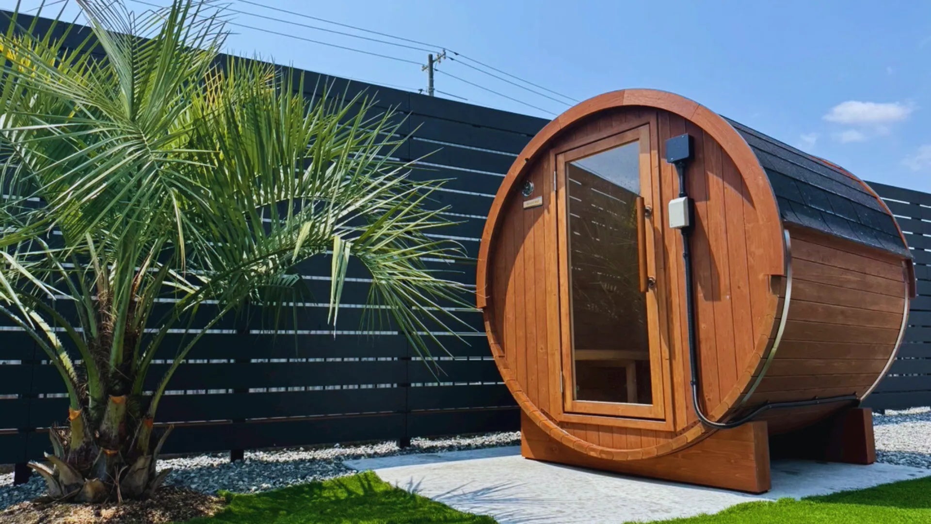 国産ヒノキバレルサウナ「Rink SAUNA」、熱を逃がしにくい独自の高気密 国産ヒノキバレルサウナ「Rink SAUNA」、熱を逃がしにくい独自の高気密