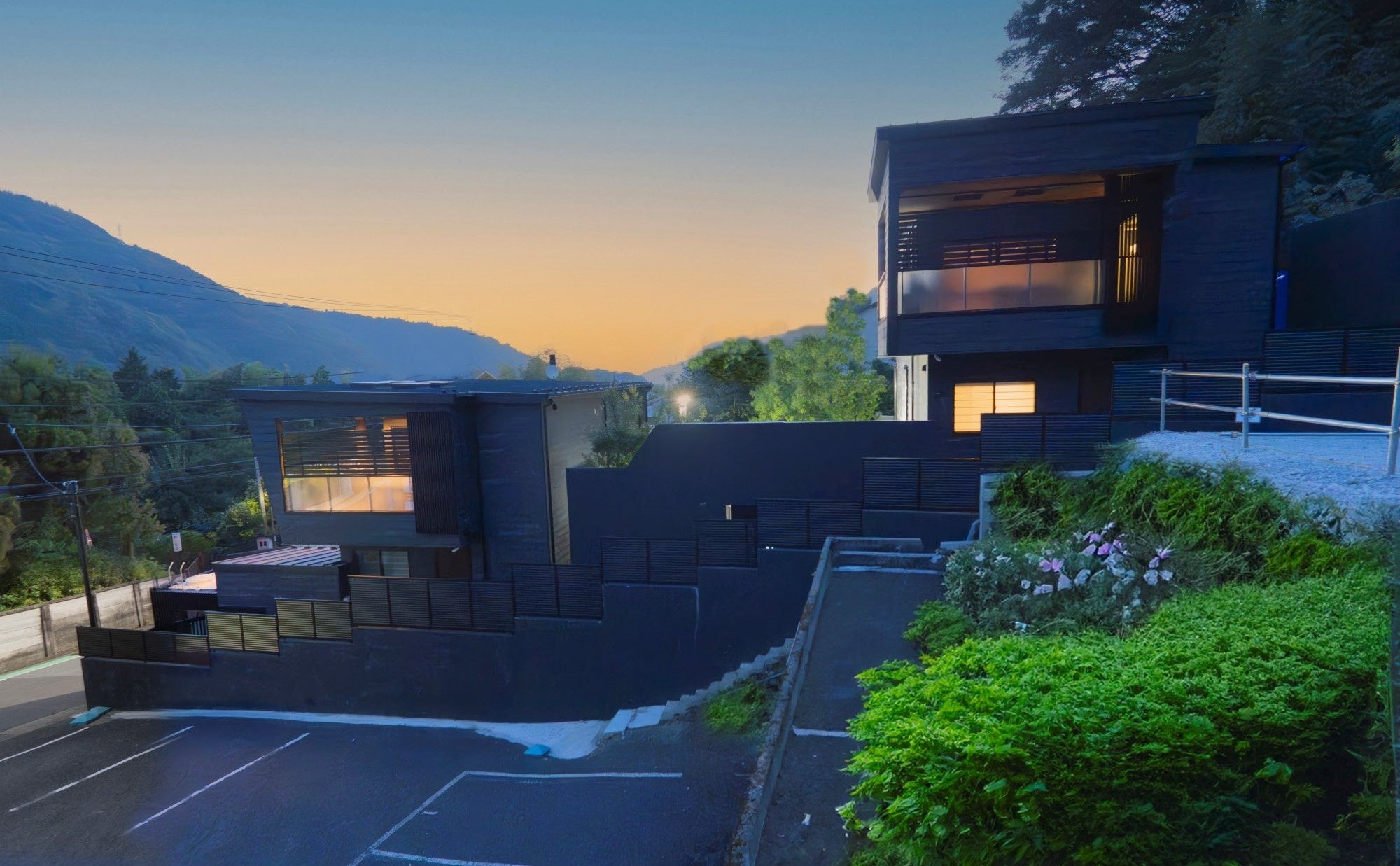 1日2組限定。箱根湯本のラグジュアリーヴィラ「ルクス箱根湯本」に