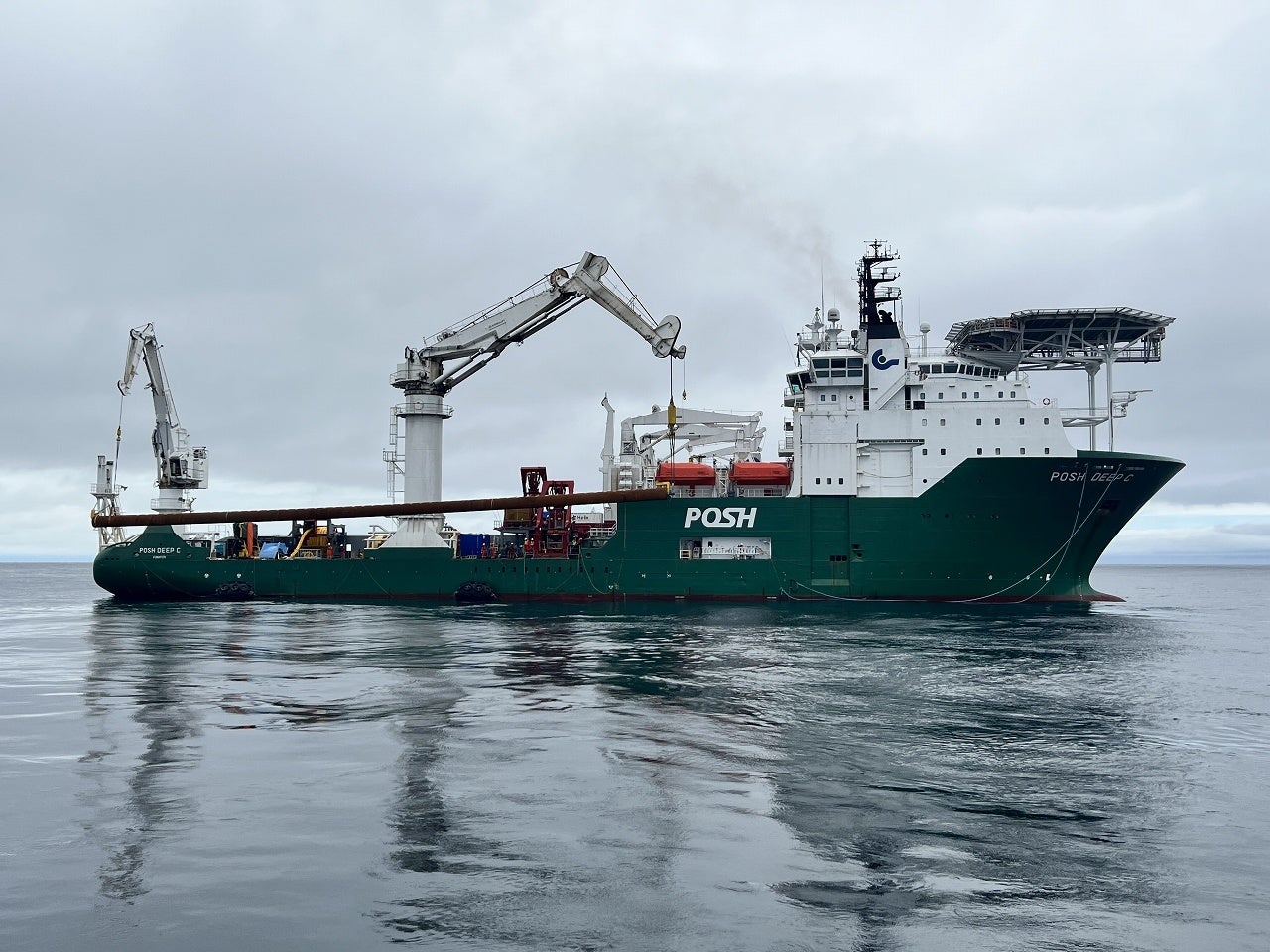 オフショア作業船を用いた現地実証実験 （2023年8月）