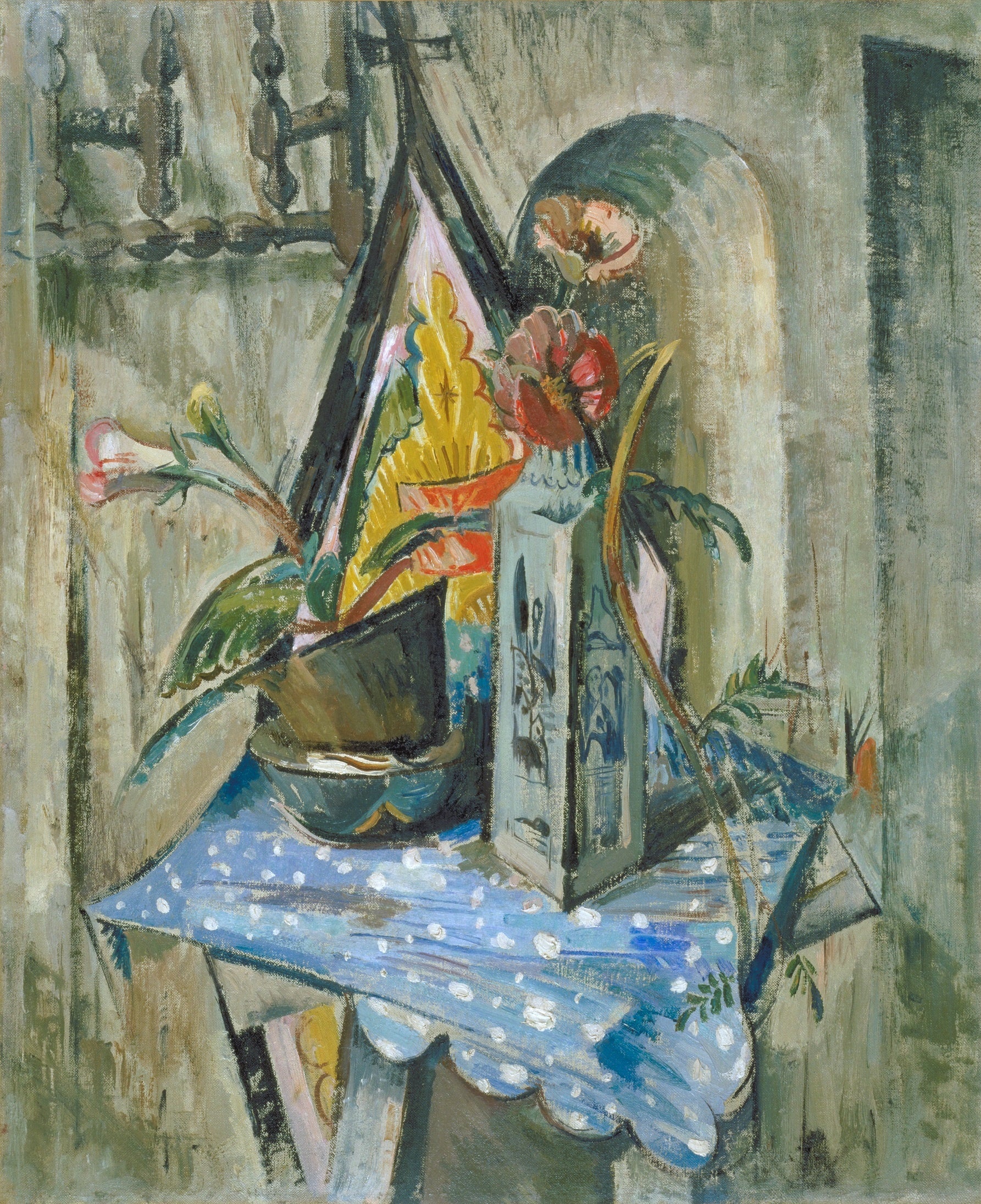 《カルピスの包み紙のある静物》1923年　茨城県近代美術館