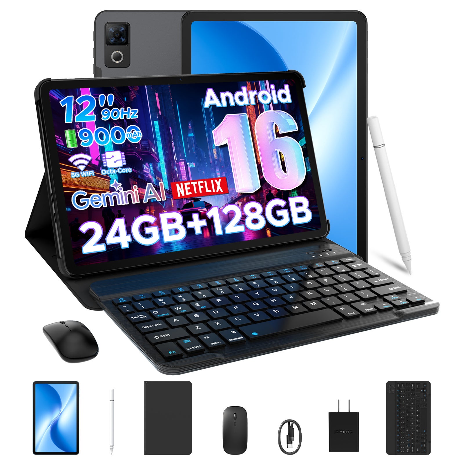 次世代AIタブレット！最新「Android 16」搭載タブレット「DOOGEE