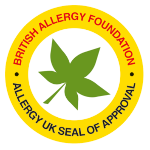 英国アレルギー協会認証マーク