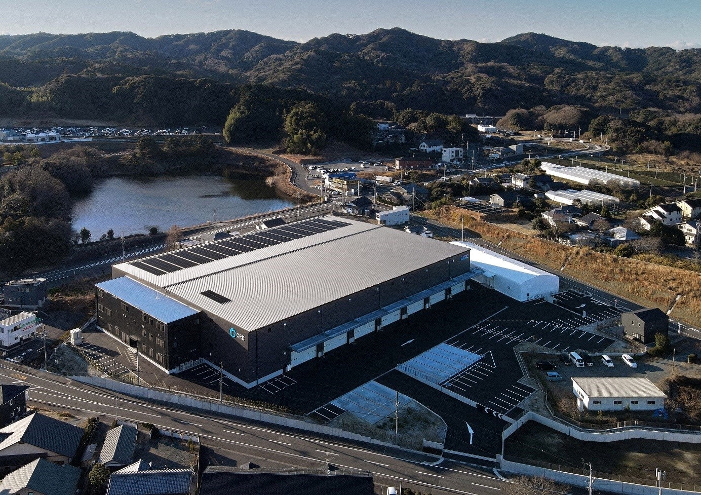 ロジスクエア掛川　上空