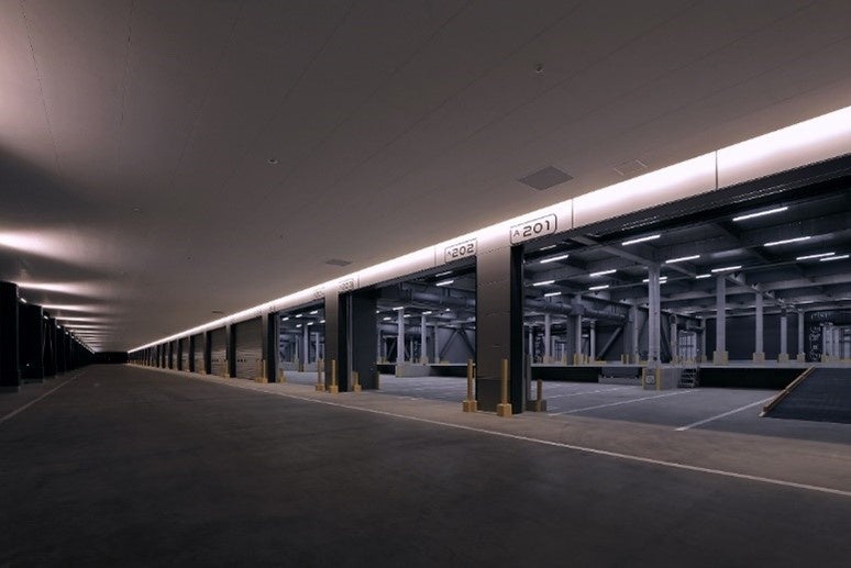 ロジスクエアふじみ野A　車路・トラックバース