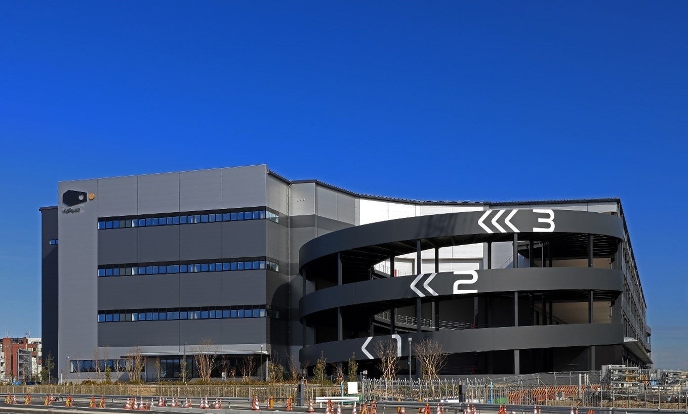 ロジスクエアふじみ野A　西側外観