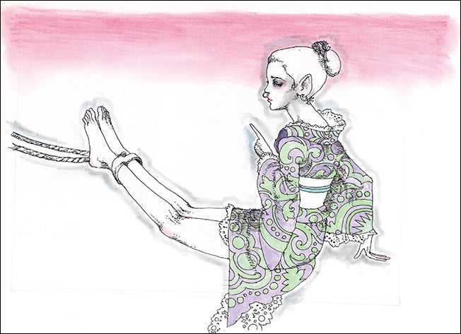 宇野亞喜良さん描き下ろし挿画