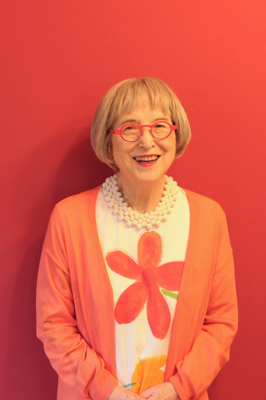 角野栄子さん  撮影:小原太平