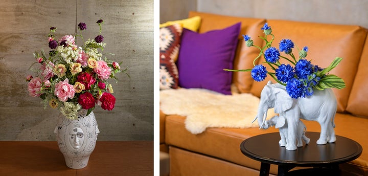 リアルで大胆なアーティフィシャルフラワーと精工でキャッチーなベース リアルで大胆なアーティフィシャルフラワーと精工でキャッチーなベース