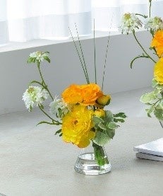 【超美品】　エミリオ・ロバ　フラワーボウル 長く美しい姿を楽しめて、花粉の心配もなし 生花では表現