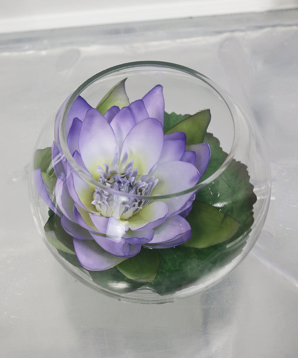 エミリオロバの花のアレンジメント 花瓶付き エミリオ・ロバ アートフラワー／カサブランカ 5L | ライト