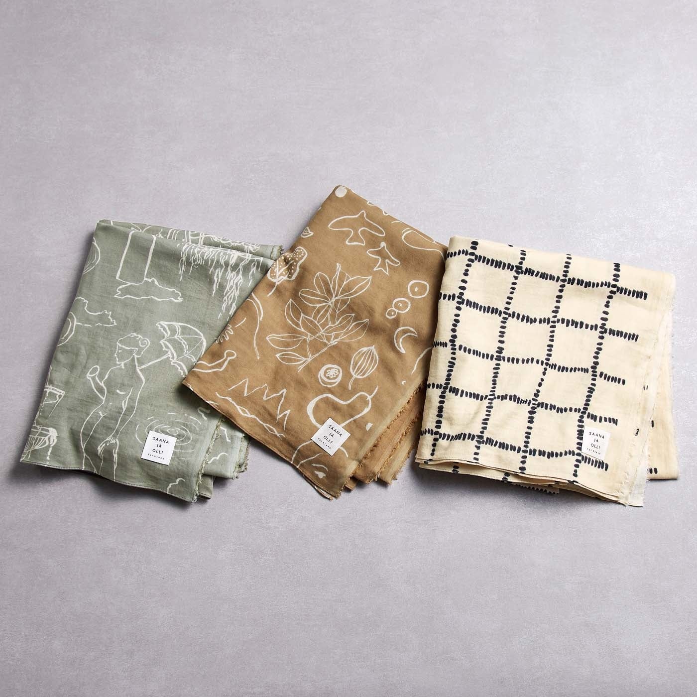 左から〈Mindscaps〉〈Arcadia〉〈Squares〉