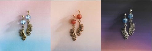 左からそれぞれ、「朝」、「夕」、「宵」をイメージしたカラーリング