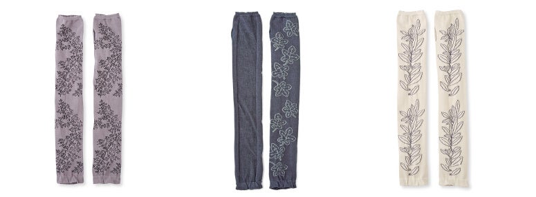 左から、シダーリーフ〈cedar leaf〉、マルベリーリーフ〈mulberry leaf〉、ローレル〈laurel〉