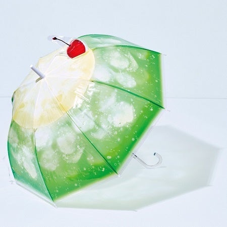 クリームソーダの透明感をそのまま表現した「シュワシュワ弾ける