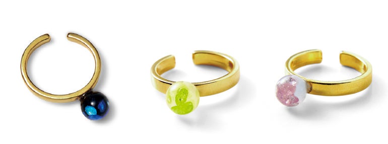 ＜ルリ＞、＜カナリア＞、＜ライラック＞