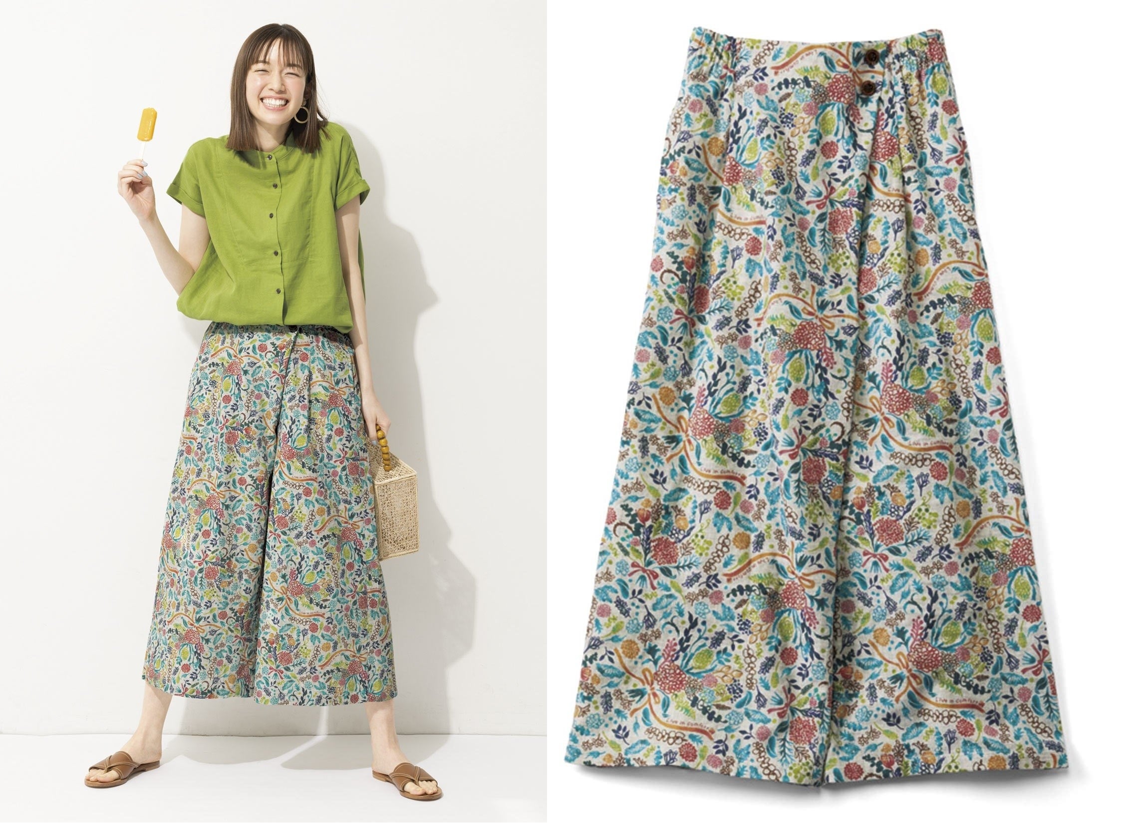 手ぬぐいズボン♡新作入荷 送料無料◇手ぬぐいズボンM／漢字・和柄・祭・花／キッズ・子ども服