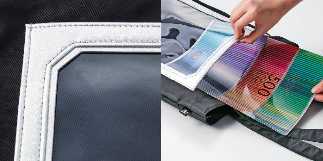 クリアファイルを絵画のように楽しめる「マイミュージアムトートバッグ