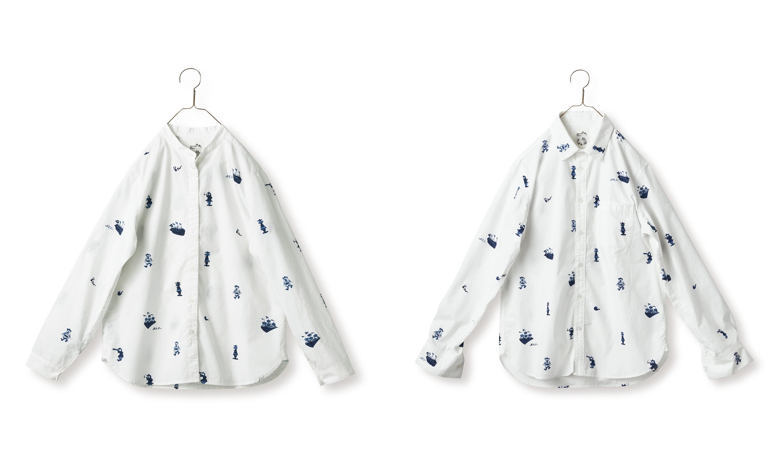 左レディース、右メンズ