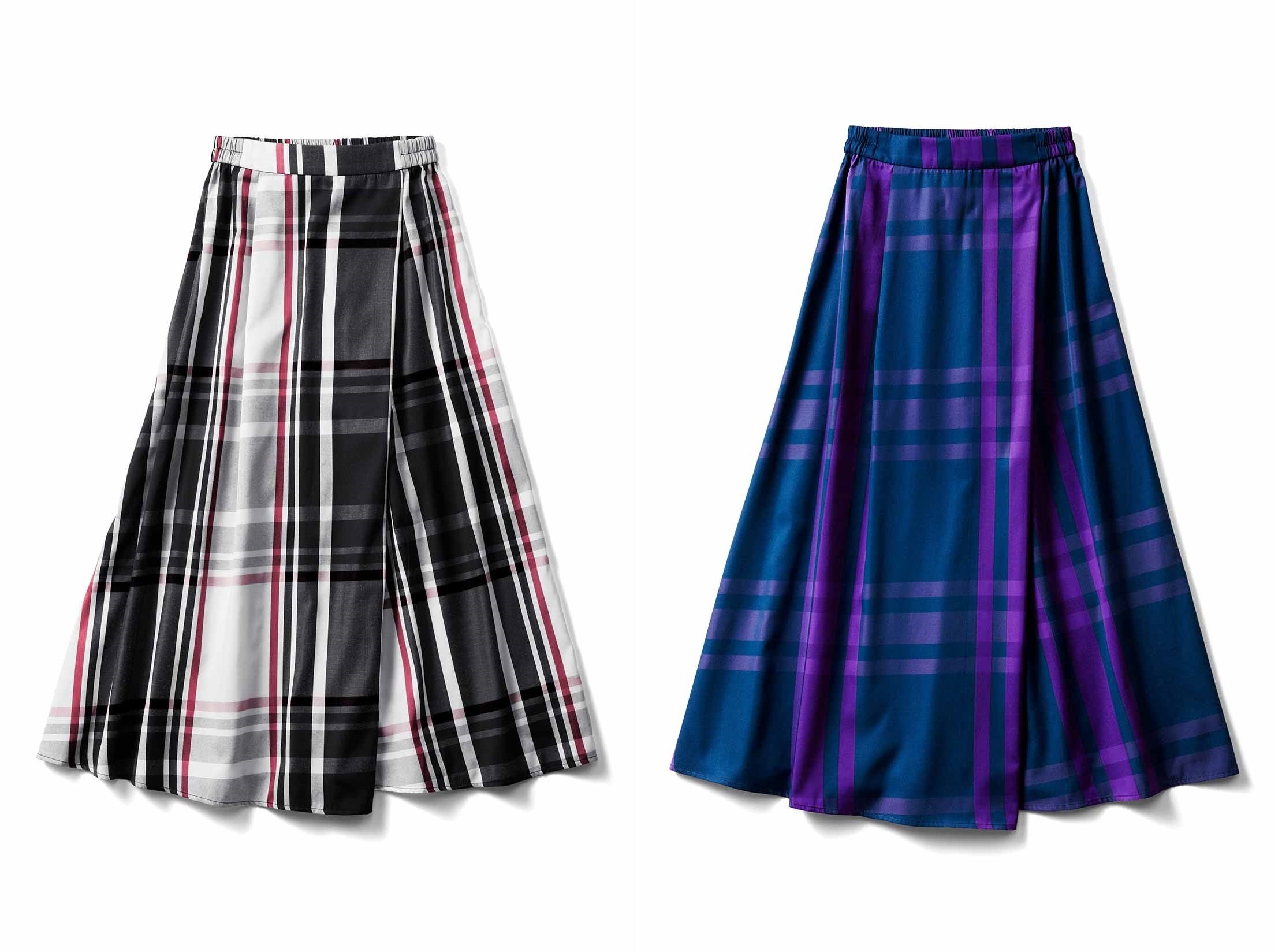 左〈ブラック〉、右〈パープル〉