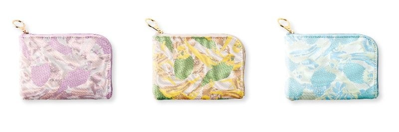 愛らしい小鳥の姿を西陣織の職人さんによる伝統技術で表現した「京都の