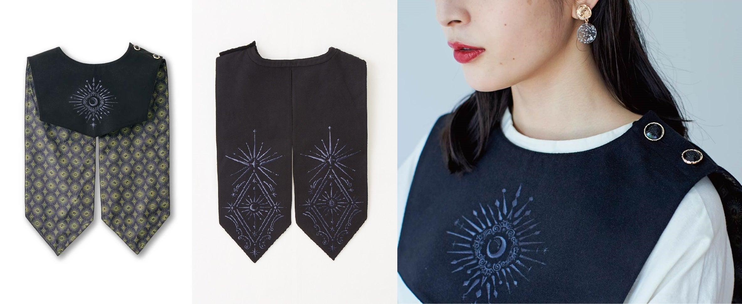 フェリシモ 魔法部 コート フェリシモ 魔法部 コート 魔法部×fouatons 日常を守りきる 日と月の