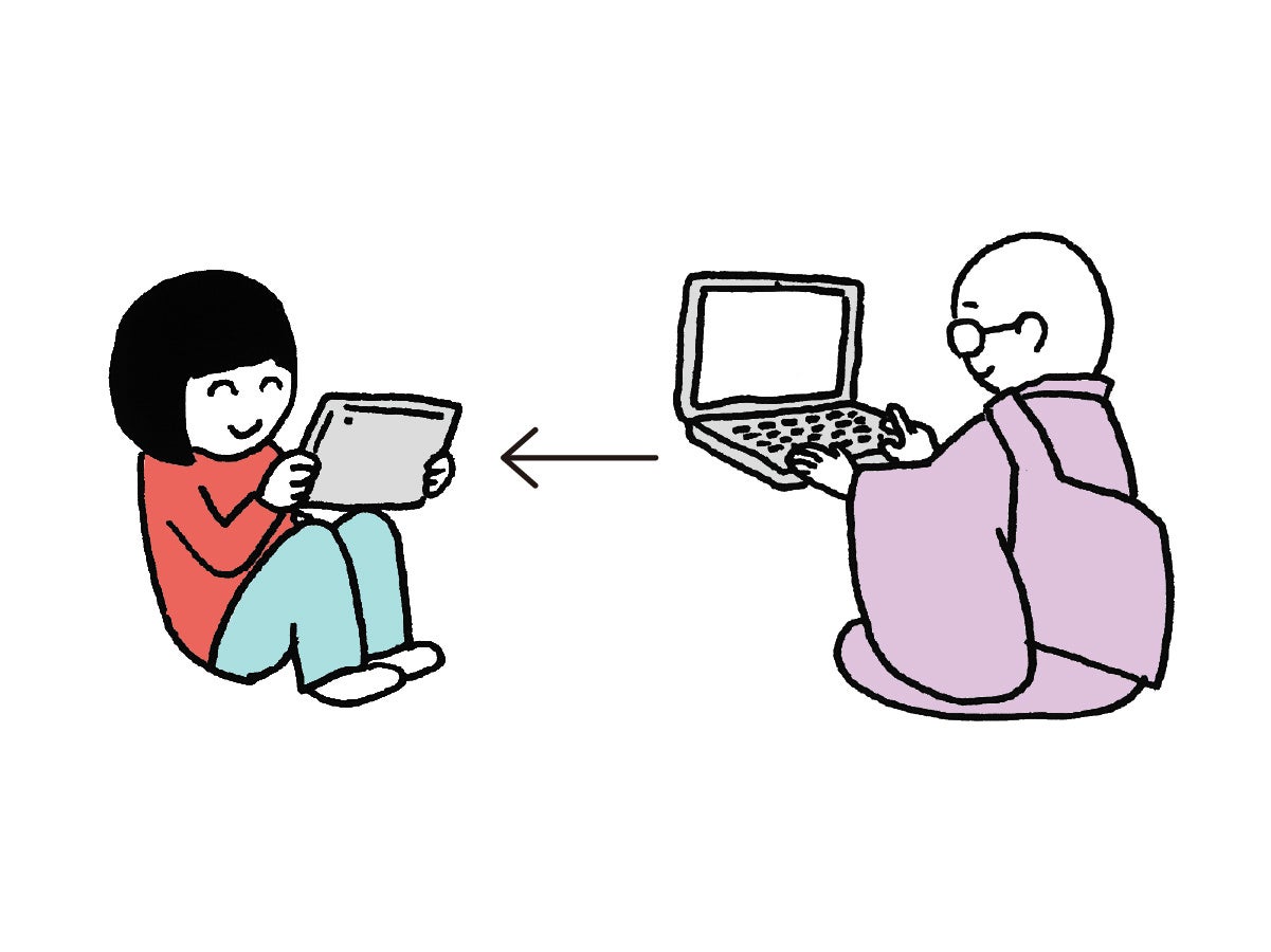 活動レポートをWEBサイトで公開