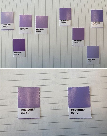 いくつか色の候補をあげ、最終的には2つに絞られて試作を重ねて開発が進みます