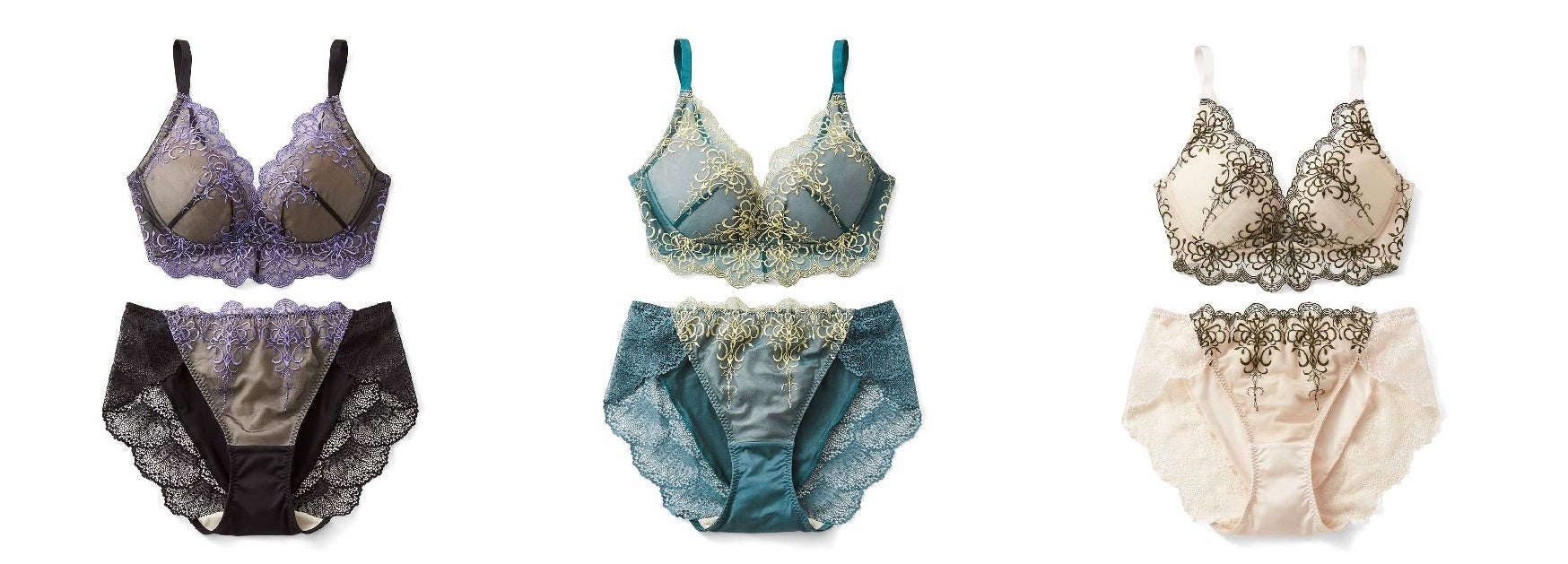 〈ノワール〉〈ヴェール〉〈ブロン〉