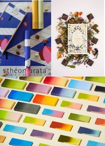 上左:teomurata(テオムラタ) 上右:RAMS CHOCOLAE(ラムズ チョコレート) 下:LITTLE MOTHERHOUSE(リトルマザーハウス)