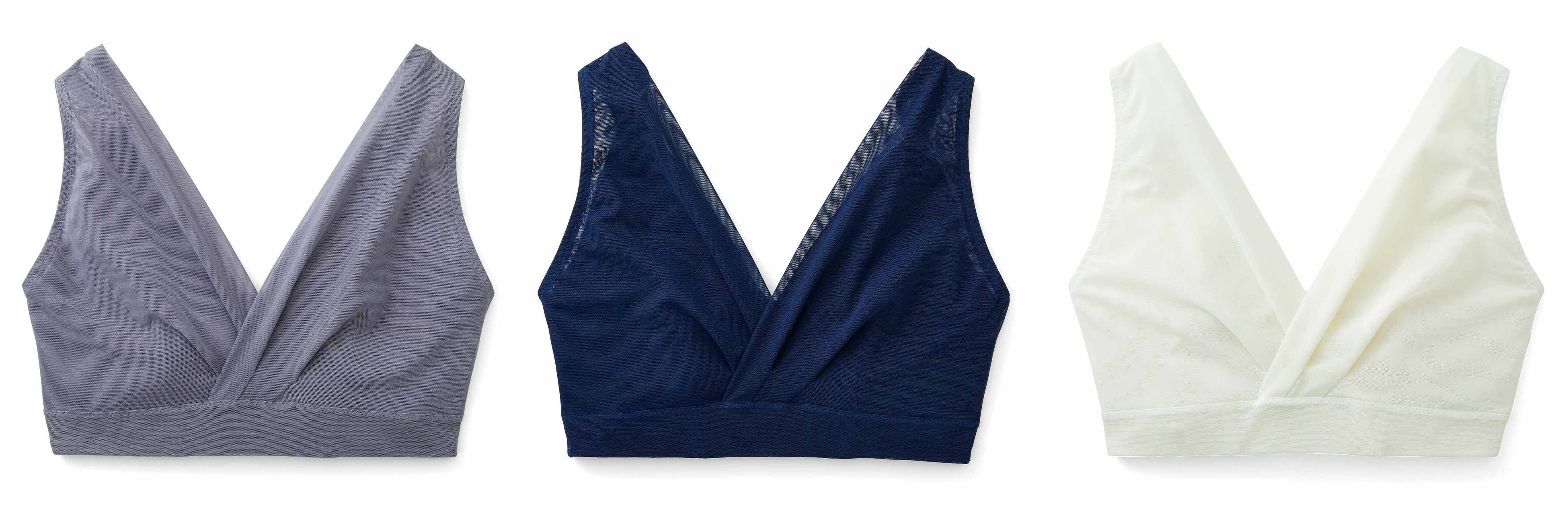 〈ムーングレー〉〈ディープシー〉〈パールホワイト〉の3色から月1セット届きます