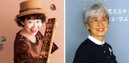 左:”チョコレートバイヤーみり” 右:イーオクト株式会社代表 髙橋百合子氏