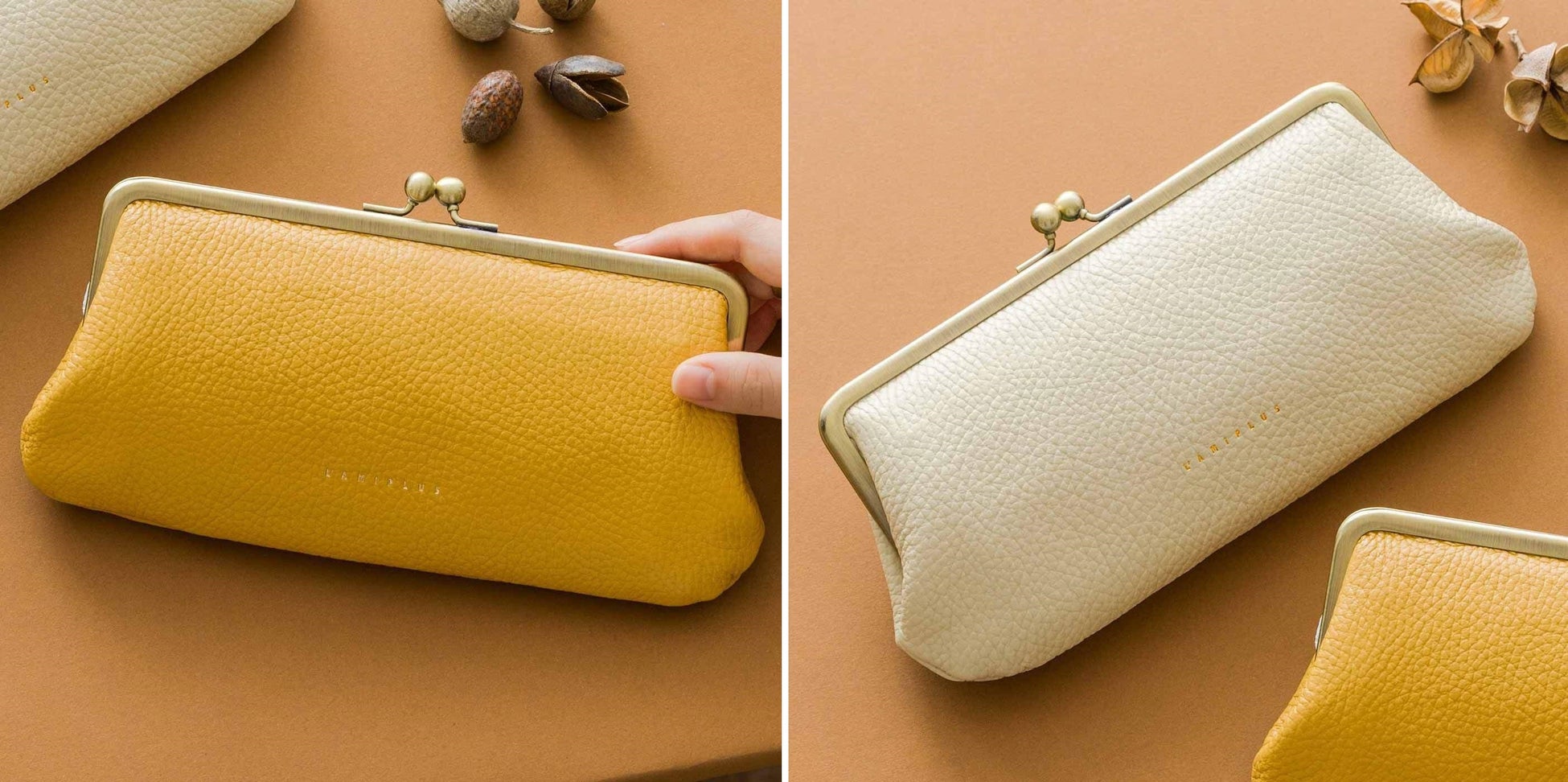 〈バターイエロー〉〈カッテージクリーム〉の2色展開