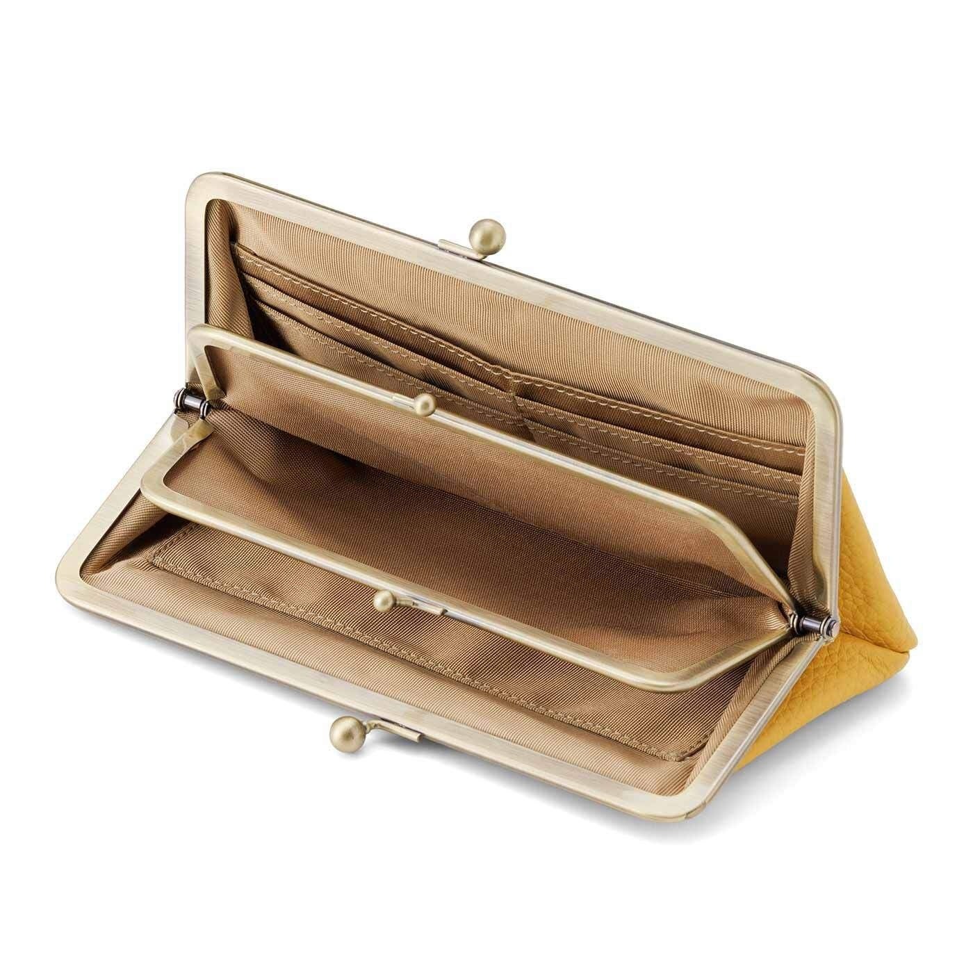 親子がま口で、内部は小銭入れとして使えます