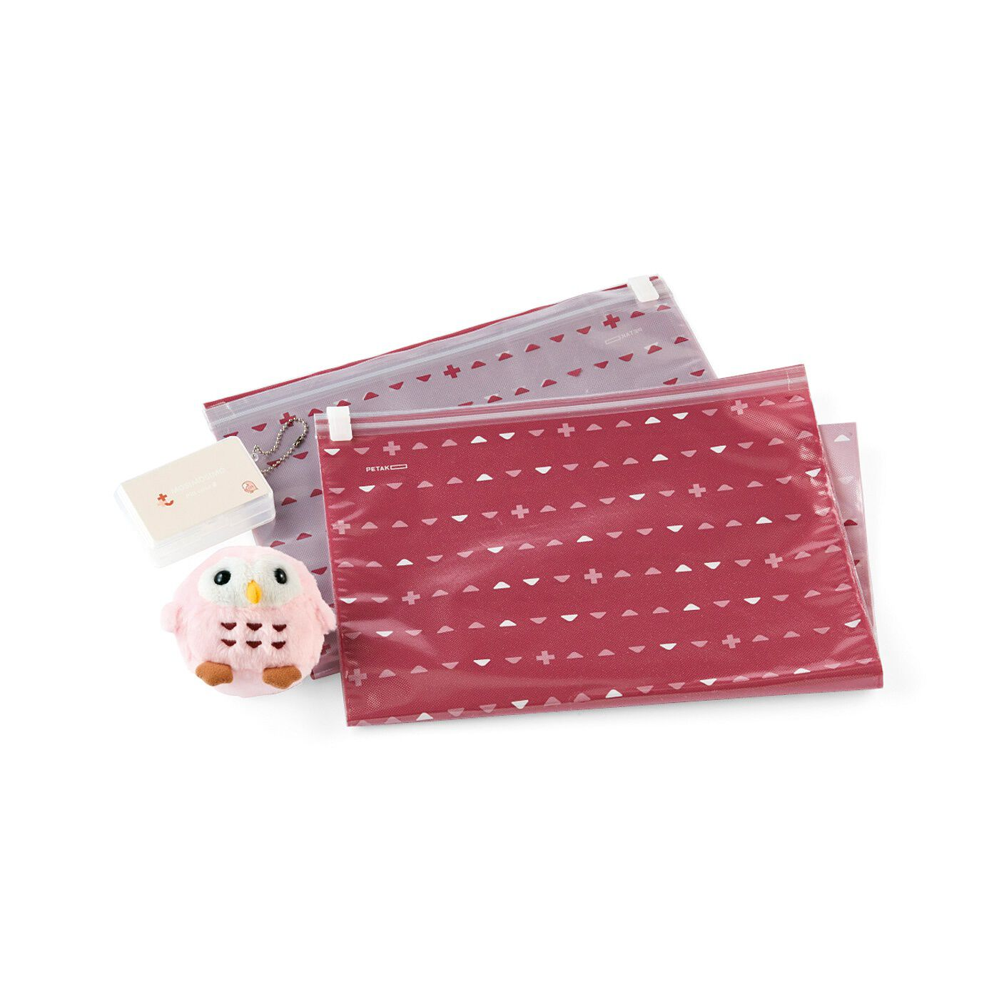 もふっと危険を伝えるお守りブザー＆必需品をさっとまとめるお助け収納