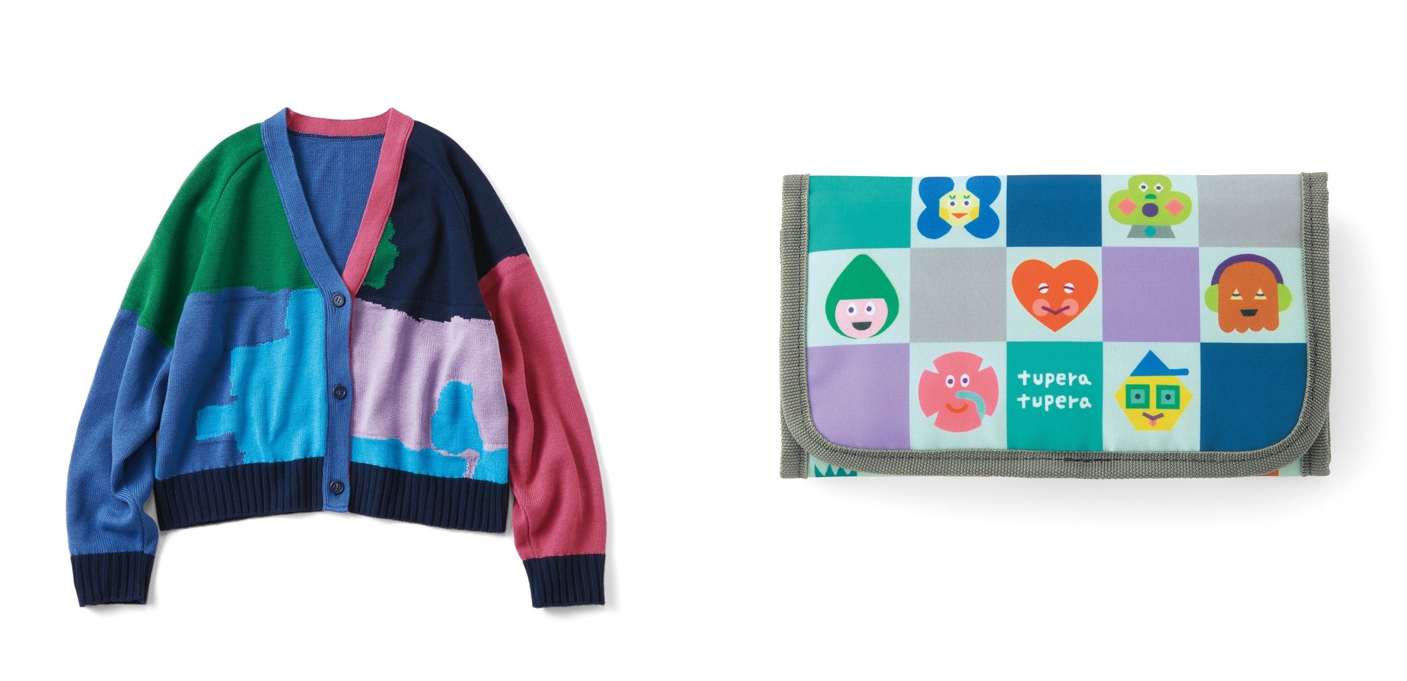 （「UNICOLART」「tupera tuperaさん× C.C.P 医療的ケア児応援グッズ」）