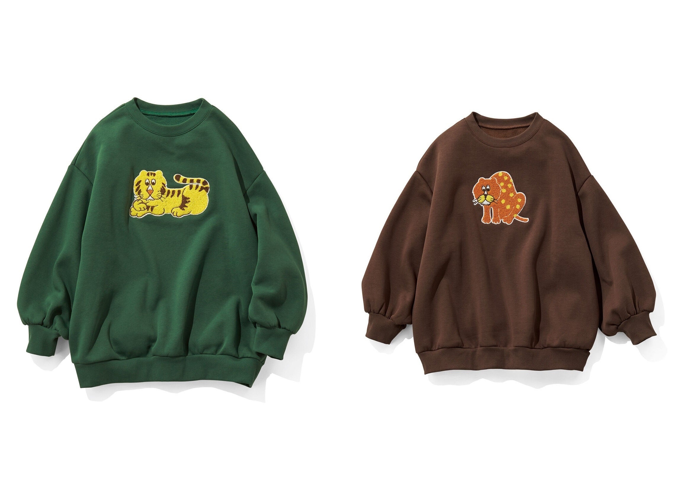 トラとヒョウの2パターンを展開しています