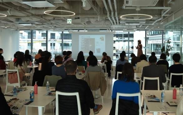 幸福のチョコレート講座の様子(2023年)