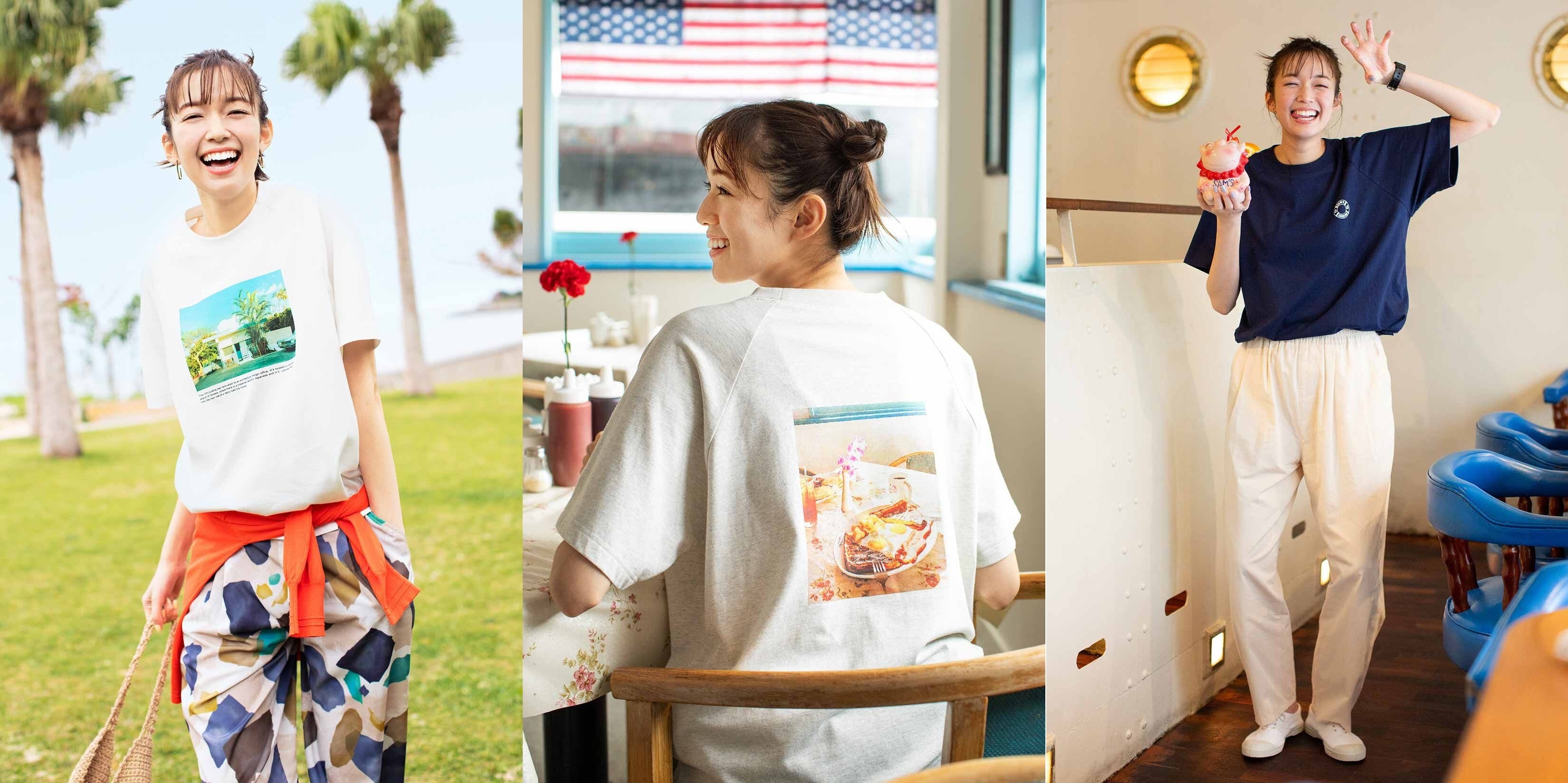 沖縄のローカルなスポットとコラボした「OKINAWAショップTシャツの会