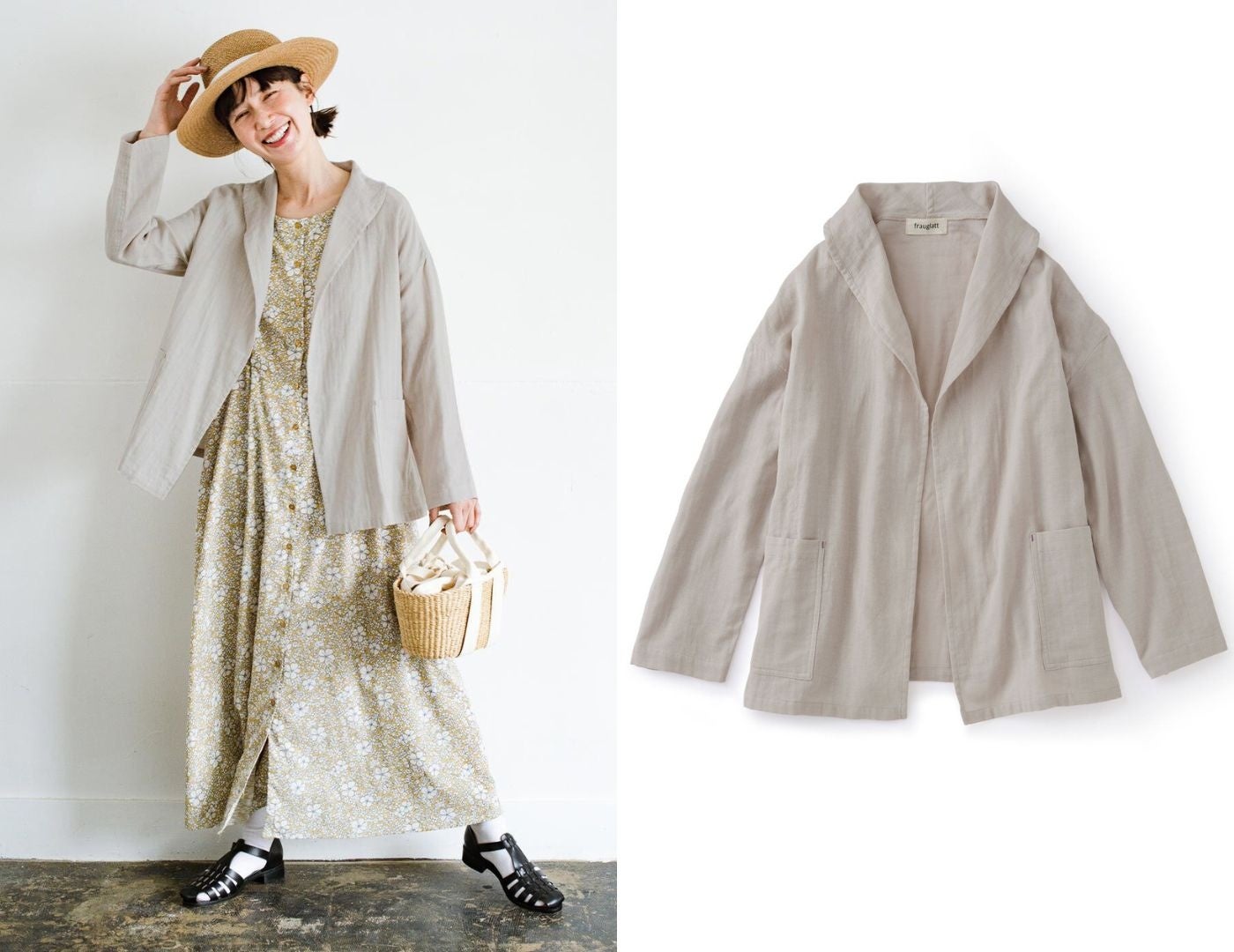 ふんわりダブルガーゼが心地いい新作「かるキレイーノ™」シリーズの