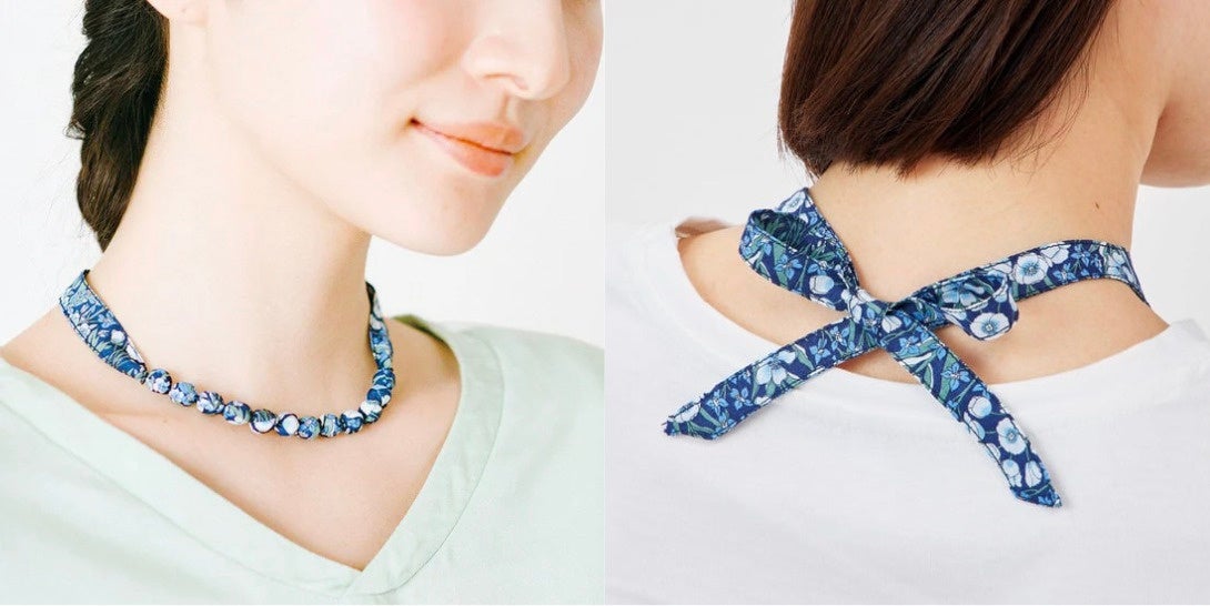 リボンが後ろ姿まで華やかに彩ります